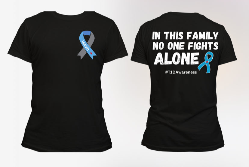 In this family no one fights alone, personalized