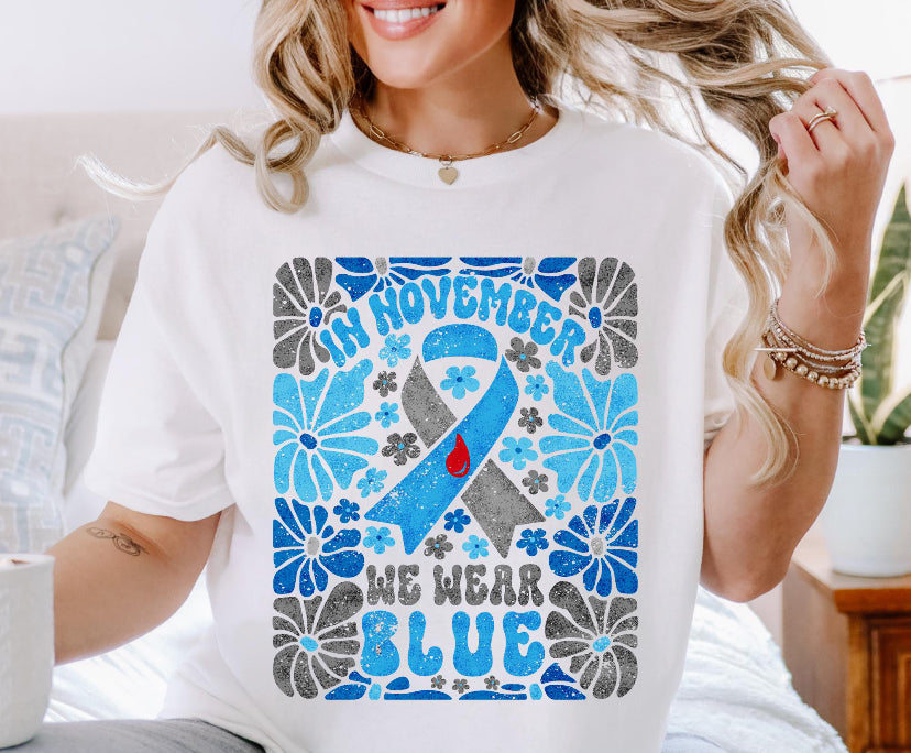 We wear Blue
