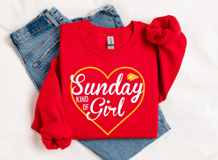 Sunday Girl Tee & Crewneck