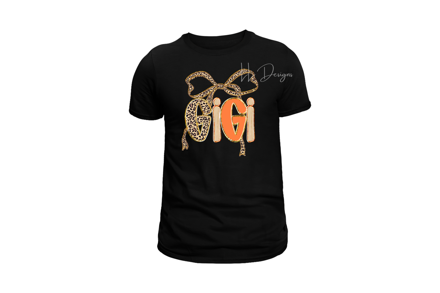 Leopard Bow Fall Shirt – Multiple Name Options