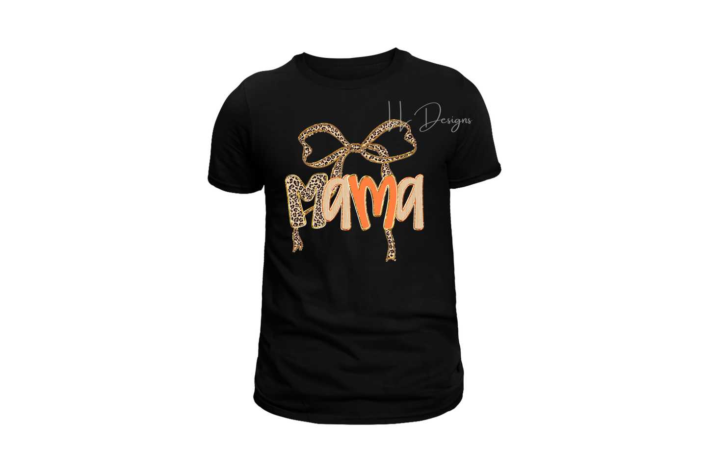 Leopard Bow Fall Shirt – Multiple Name Options