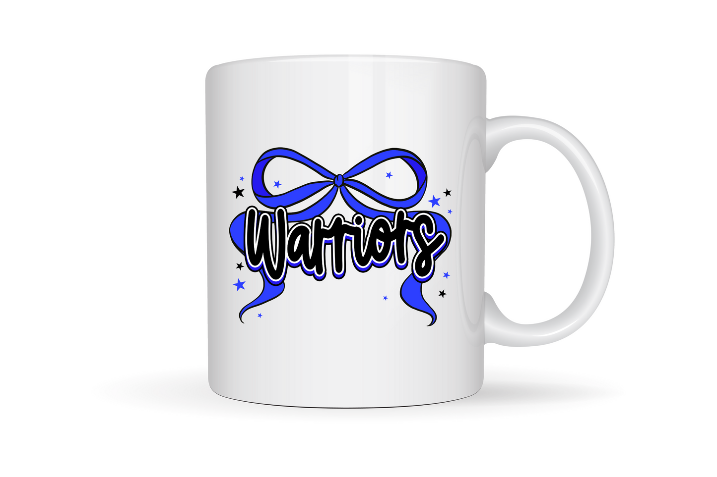 Warriors Cheer Bow Mug
