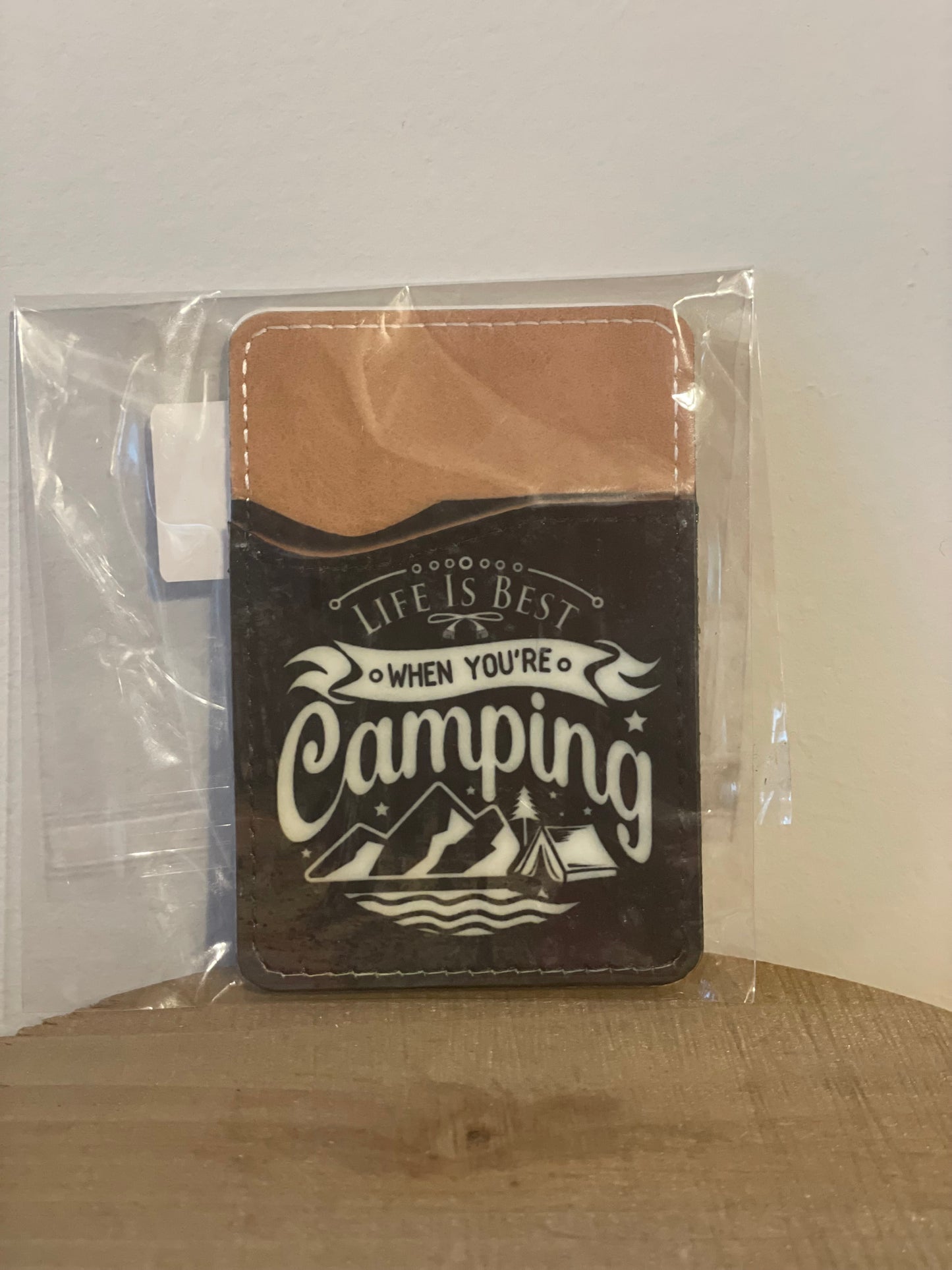 Camping Life Phone Wallet