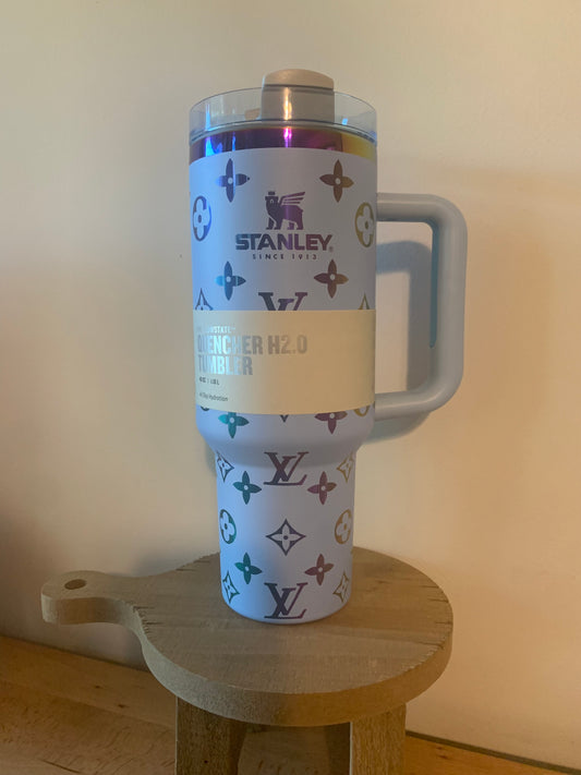 Blue LV Tumbler