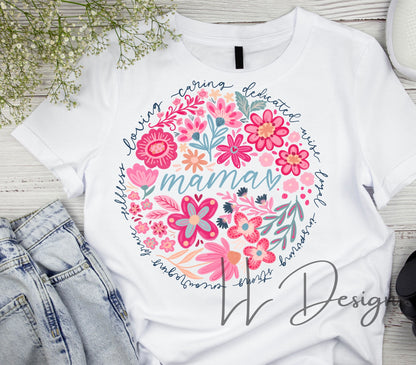 Floral Mama Tee