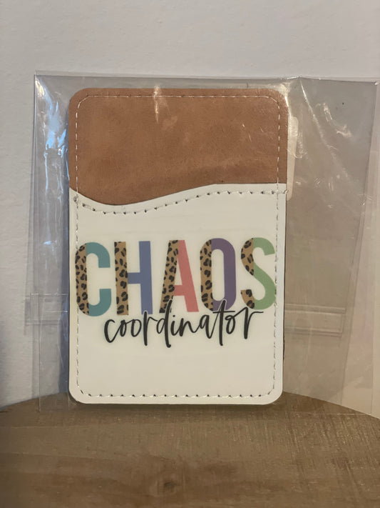 Chaos Coordinator Phone Wallet