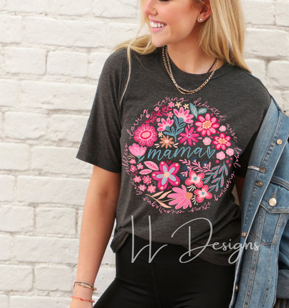 Floral Mama Tee