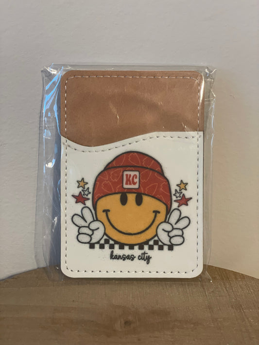 KC Smiley Phone Wallet