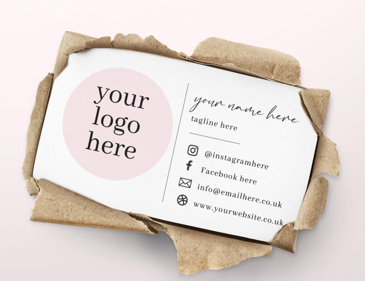 Custom Business Card Sheets