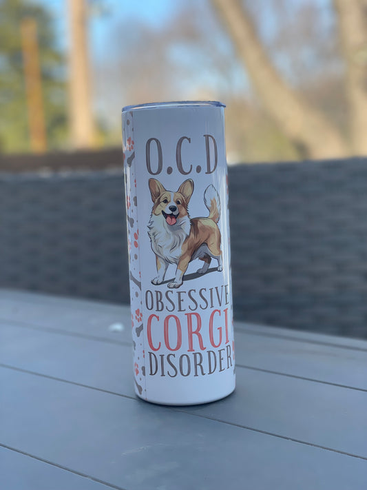 O.C.D Corgi Tumbler