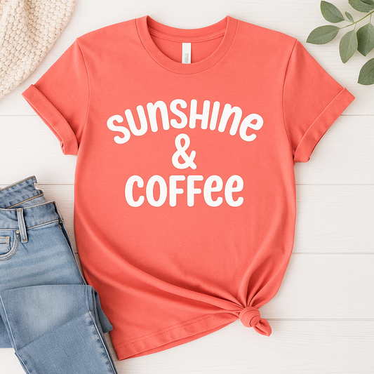 Sunshine & Coffee Tee