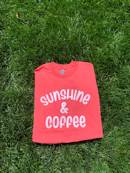 Sunshine & Coffee Tee