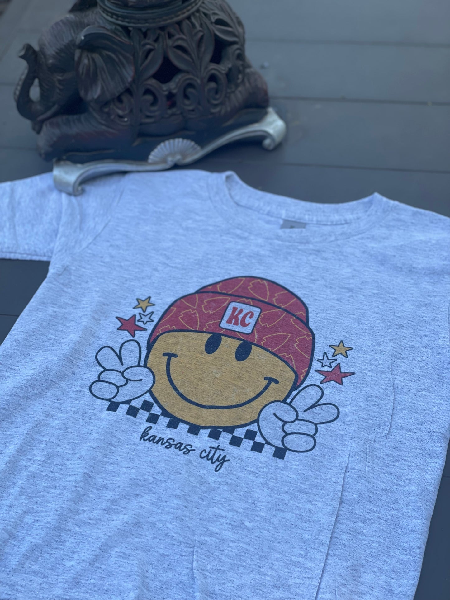 KC Smiley Toddler & Youth Graphic Tee