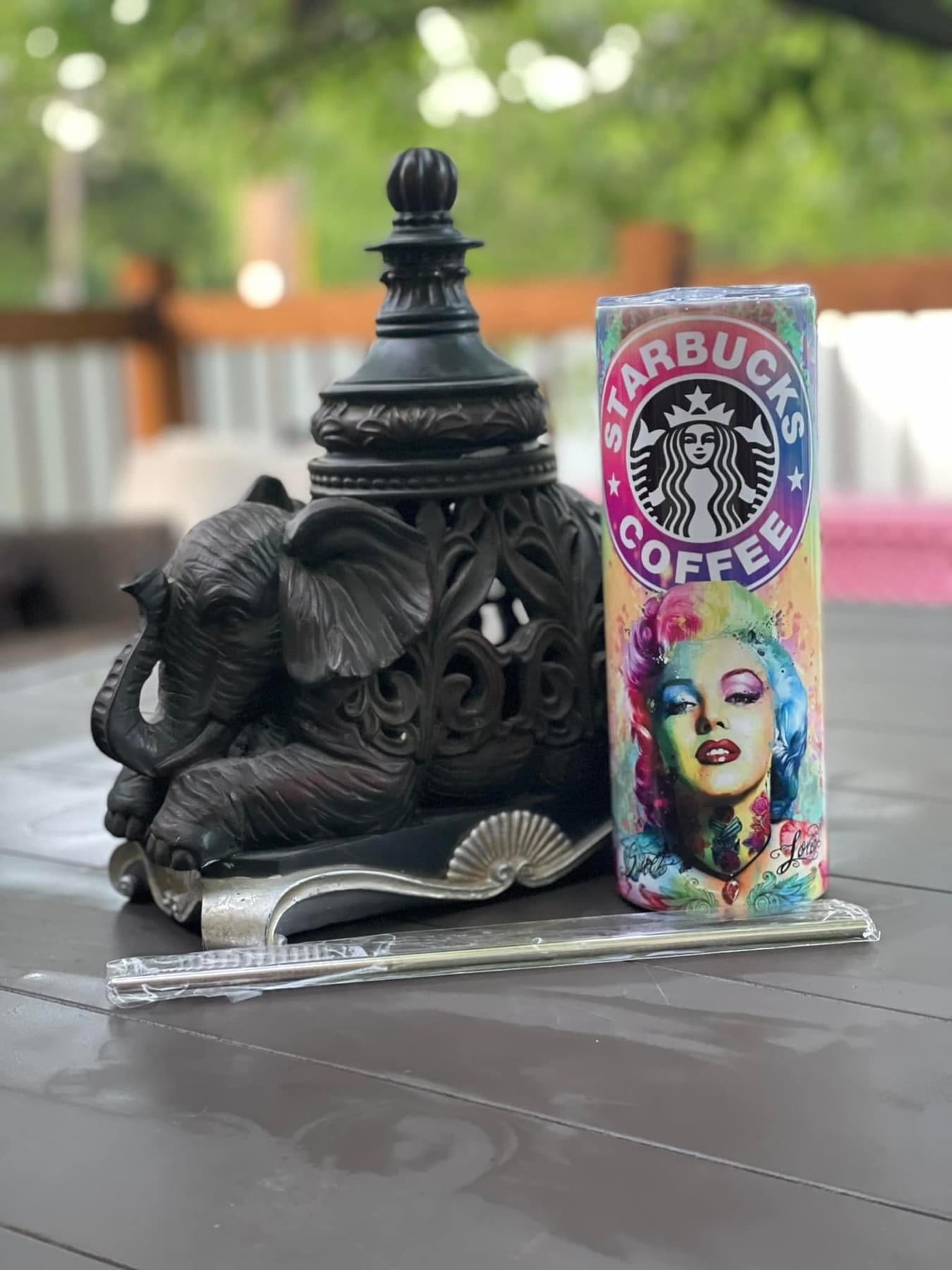 Marilyn Starbucks Tumbler