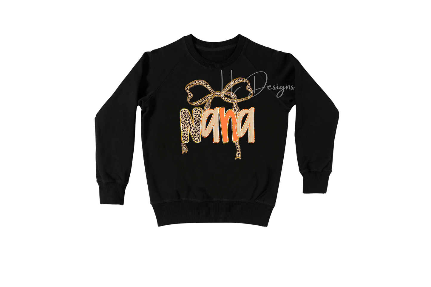 Leopard Bow Fall Shirt – Multiple Name Options