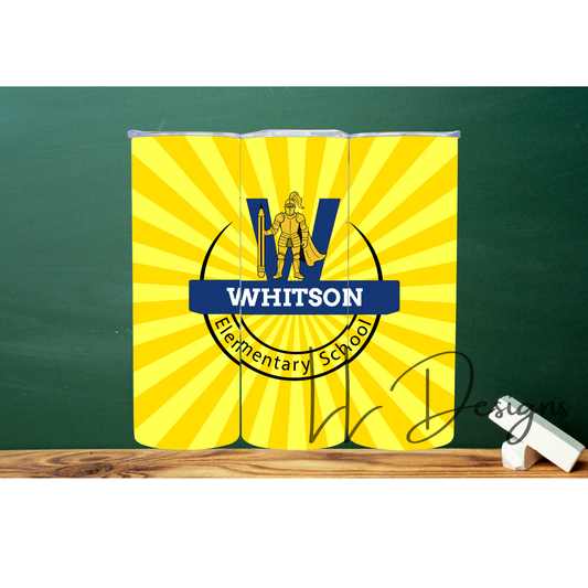 Whitson Burst Tumbler